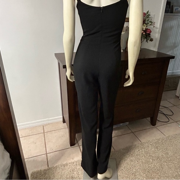 DRESS THE POPULATION Sleek & Elegant Black Evening Jumper Size Small - Picture 8 of 10